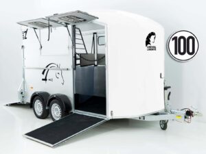 Cheval Liberte Pferdeanhänger MAXI 2 | weiß-Neu