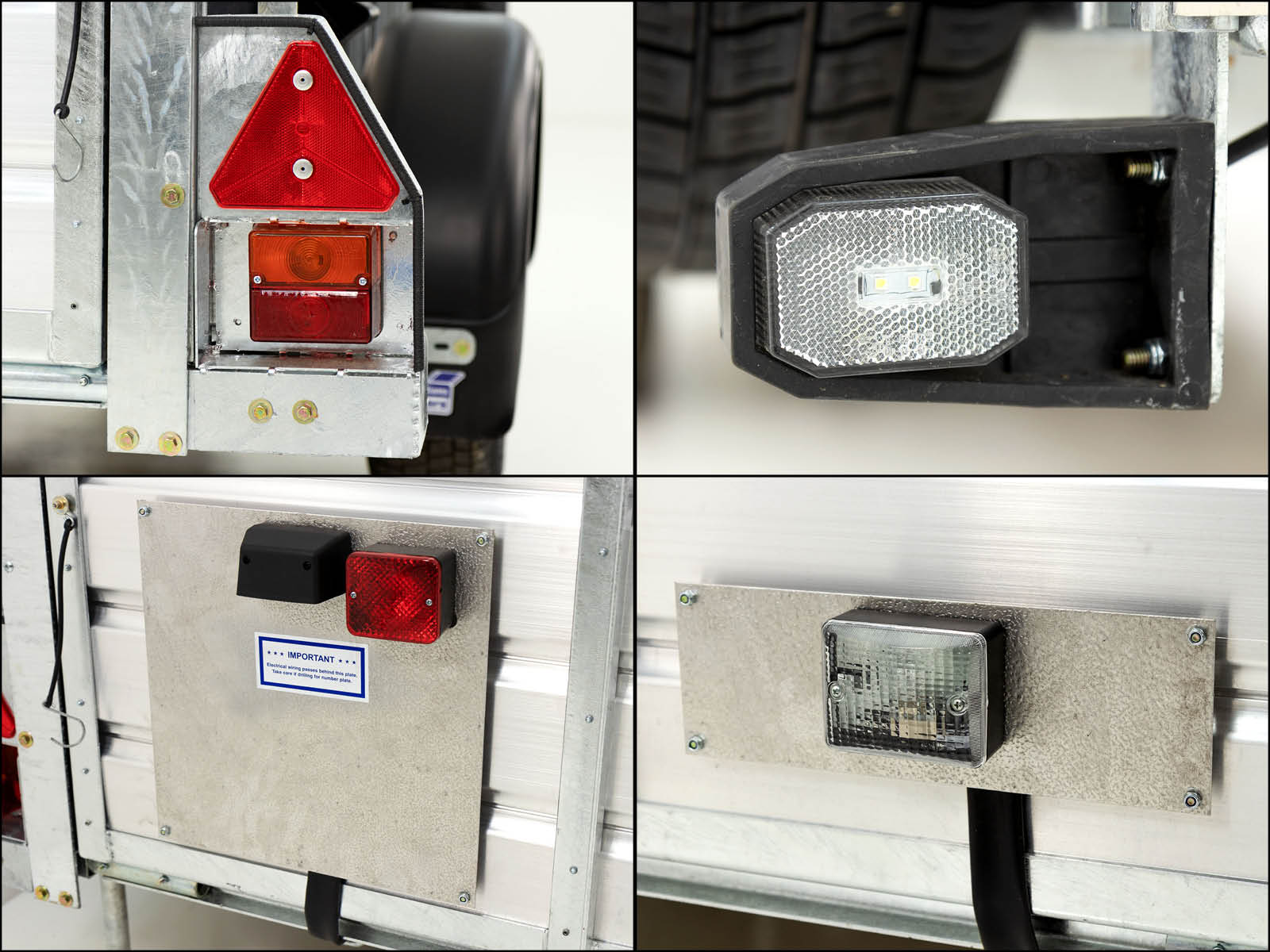 Ifor Williams Schaf- und Kälberanhänger P8G 124×250 cm Höhe: 120 cm | 1,4t-Neu – Bild 2