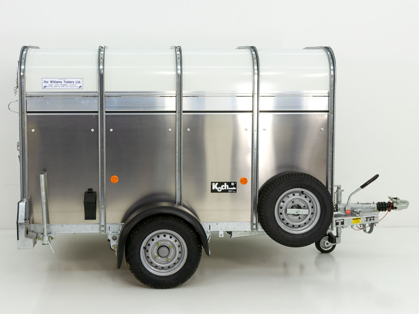 Ifor Williams Schaf- und Kälberanhänger P8G 124×250 cm Höhe: 120 cm | 1,4t-Neu – Bild 5