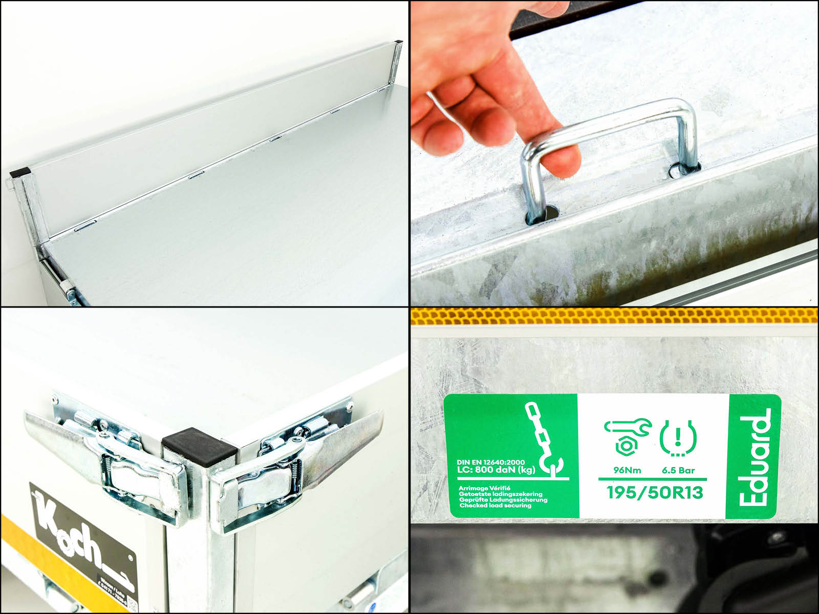 Eduard Heckkipper 150x256cm 1,5t | E+Hand Pumpe-Neu – Bild 6