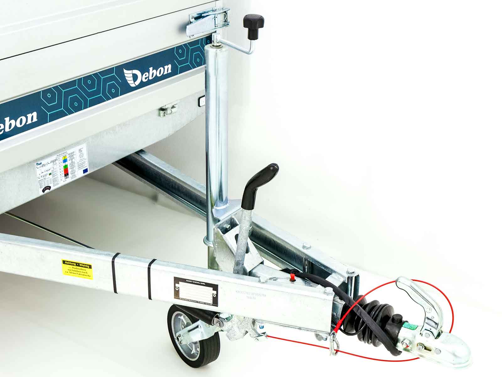 Debon Heckkipper 155x305cm 2,0t | E-Pumpe | BWA-Neu – Bild 3