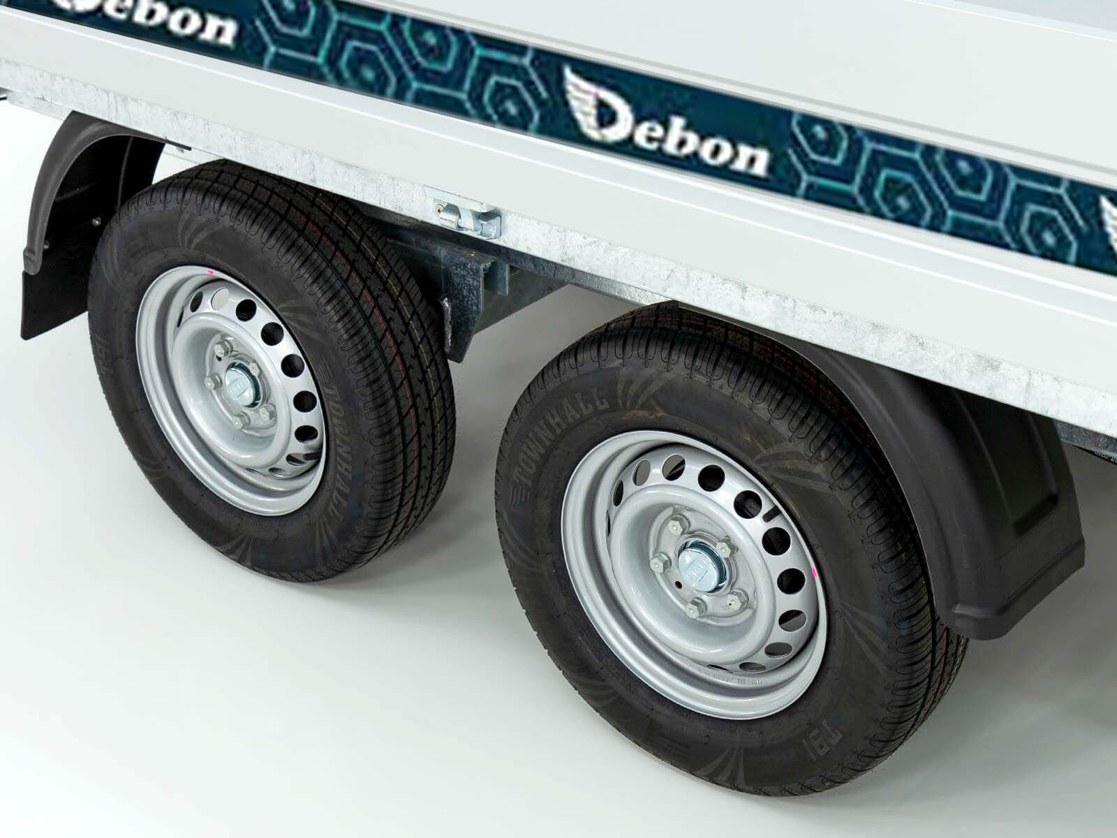 Debon Heckkipper 155x305cm 2,0t | E-Pumpe | BWA-Neu – Bild 4