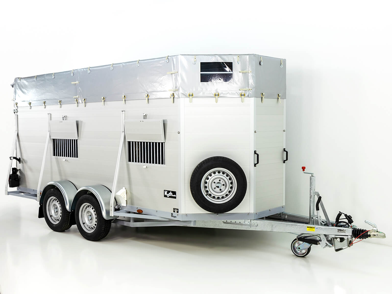 Alf Profi Viehanhänger 185×450 cm Höhe: 185 cm 3,5t-Neu