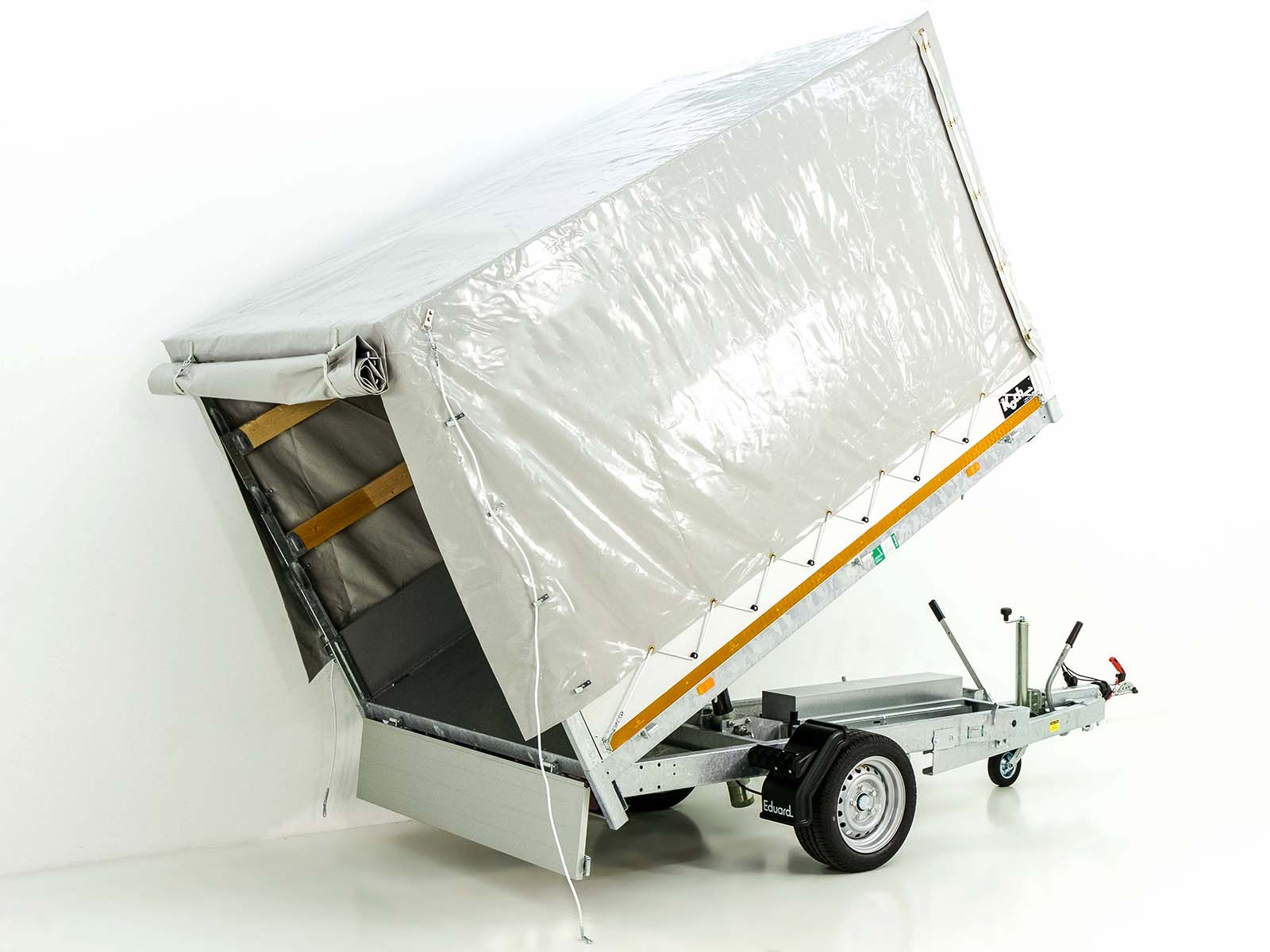 Eduard Heckkipper 150x256cm 1,8t | E+Hand Pumpe | Hochplane 160cm-Neu – Bild 5