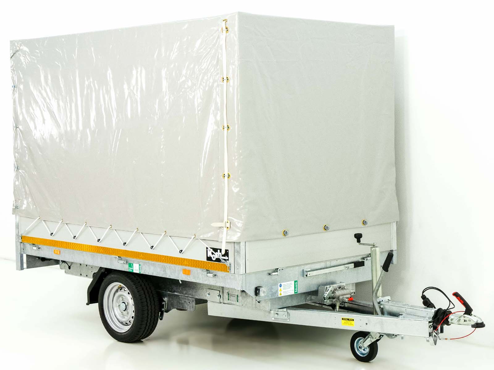 Eduard Heckkipper 150x256cm 1,8t | E+Hand Pumpe | Hochplane 160cm-Neu