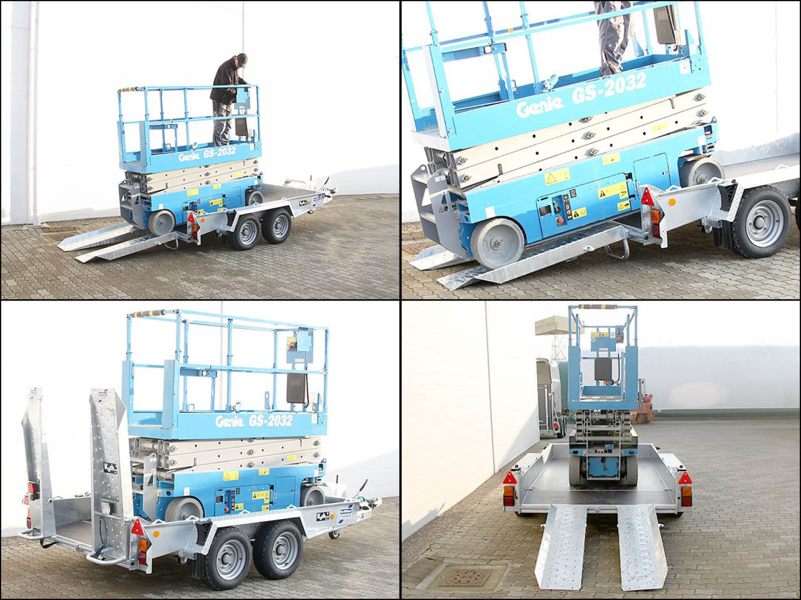 Ifor Williams Baumaschinenanhänger GH1054 163×305 3,5t | Einzelrampen-Neu – Bild 2