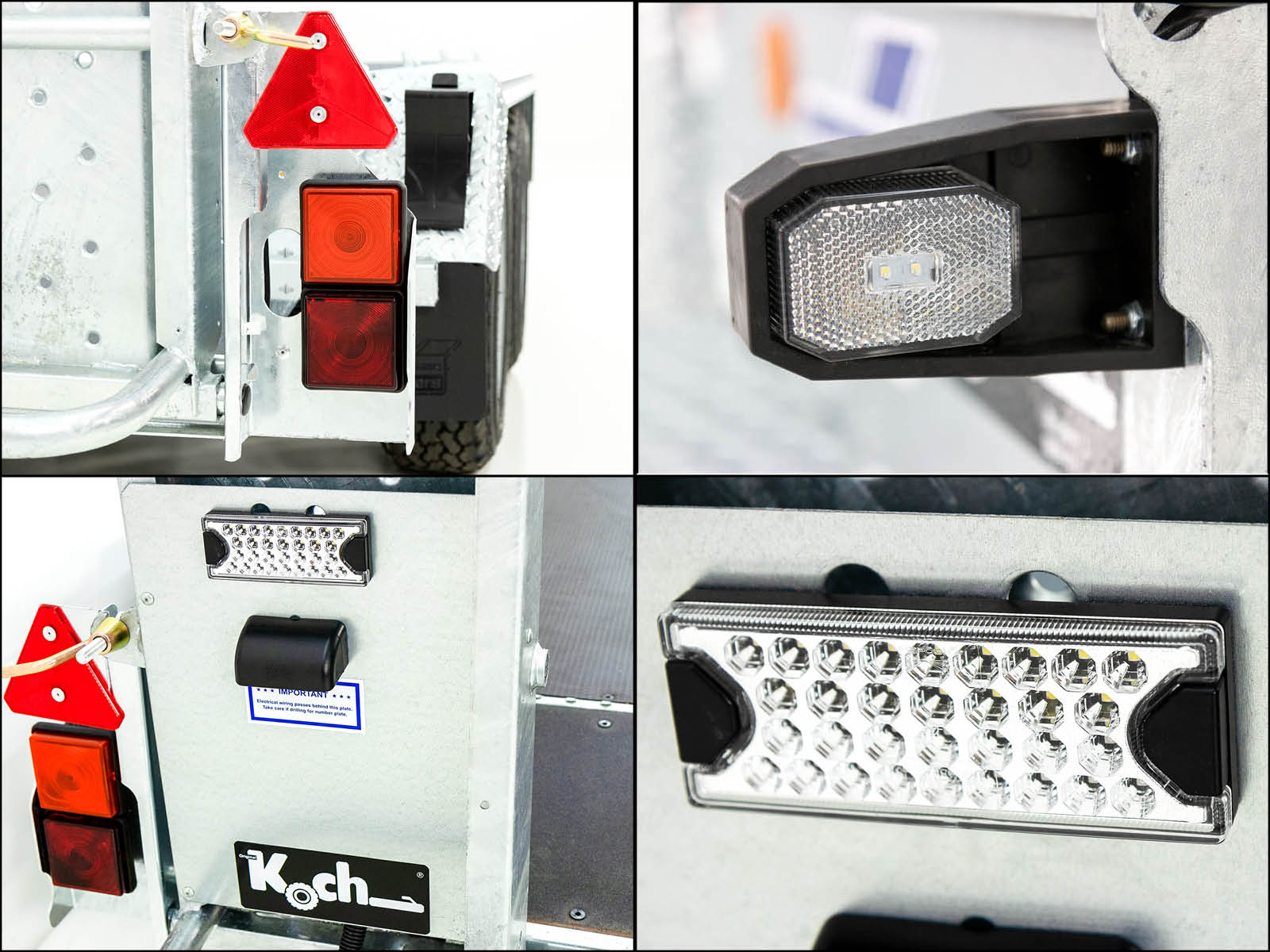 Ifor Williams Baumaschinenanhänger GH1054 163×305 3,5t | Einzelrampen-Neu – Bild 5