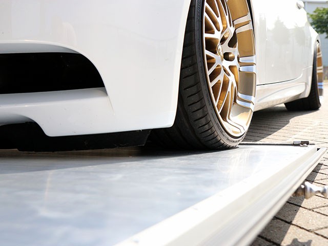 Vezeko Autotrailer Cargo Race Master 230×550 cm H210 cm 3,5t | E-Winde | silber-Neu – Bild 6