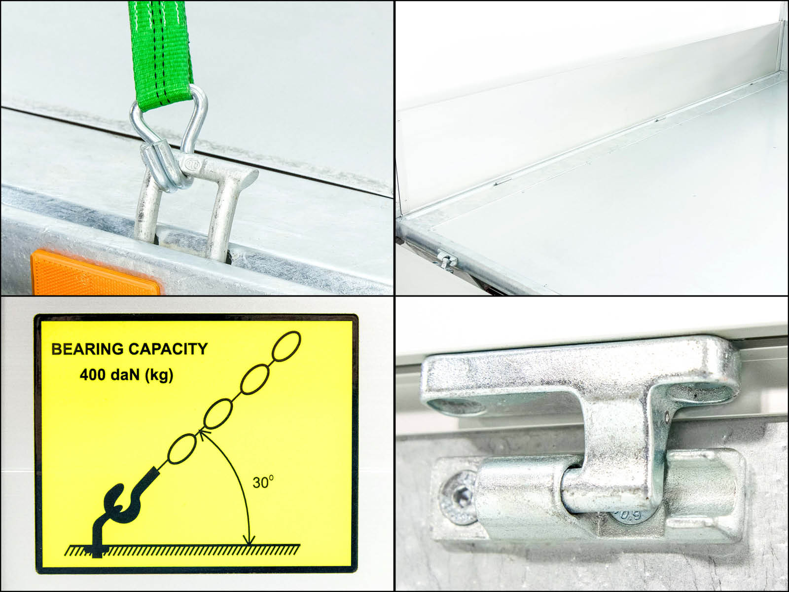 Debon Dreiseitenkipper 180x306cm 2,6t | E-Pumpe-Neu – Bild 3