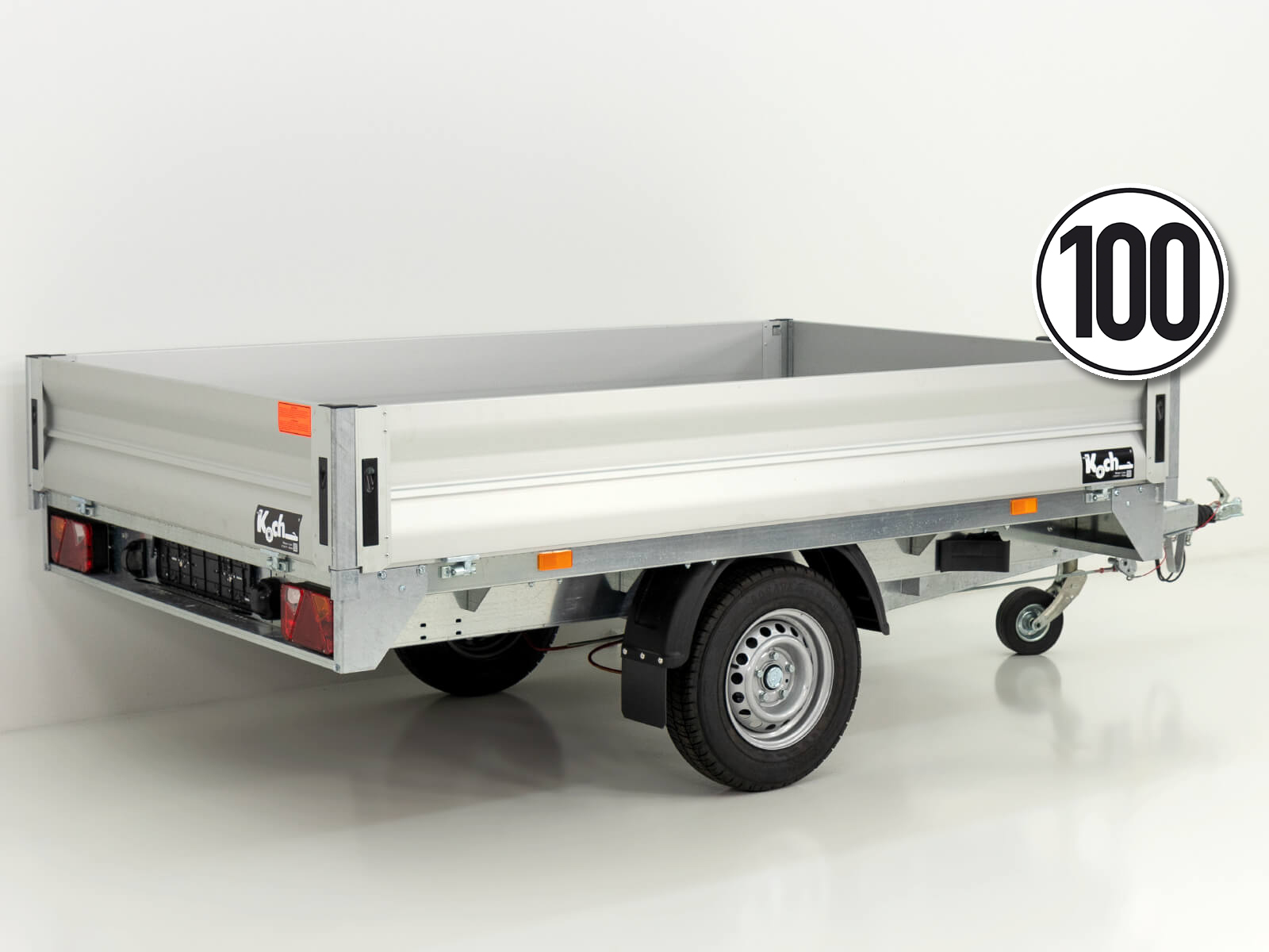 Vezeko Hochlader Anhänger DX13.3 | 162×317 cm | 1,3t-Neu