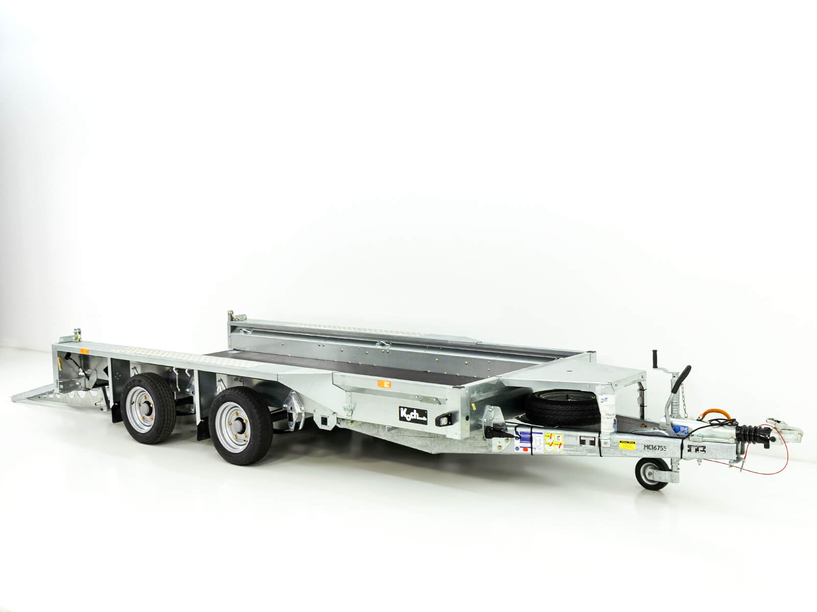 Ifor Williams Baumaschinenanhänger GX125 157×366 3,5t | Rampe 1,2m-Neu