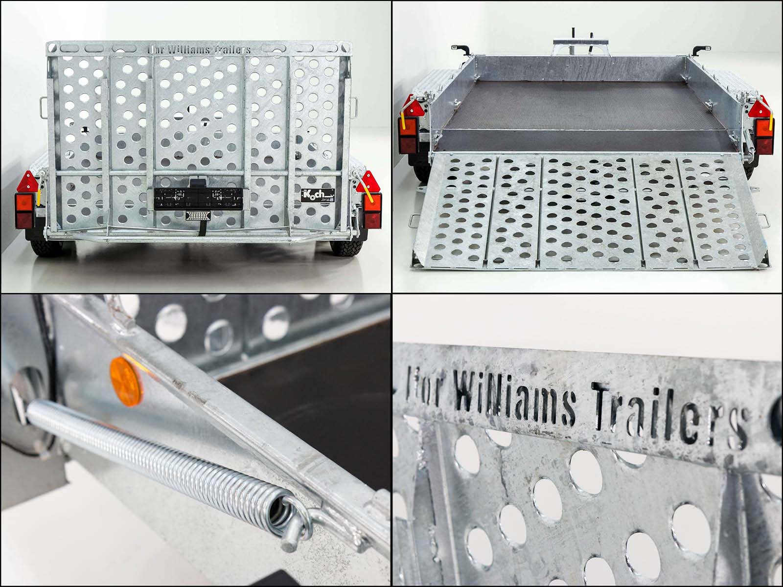 Ifor Williams Baumaschinenanhänger GH106 184x305cm 3,5t | Rampe-Neu – Bild 4