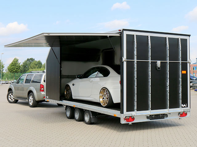 Vezeko Autotrailer Cargo Race Master 230×550 cm Höhe: 210 cm 3,5t | E-Winde-Neu – Bild 5