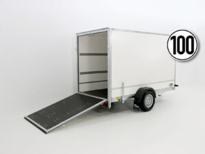 Blyss Kofferanhänger 146x304cm Höhe: 180cm 1,3t | Rampe-Neu