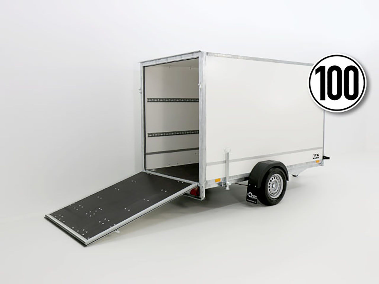 Blyss Kofferanhänger 146x304cm Höhe: 180cm 1,3t | Rampe-Neu