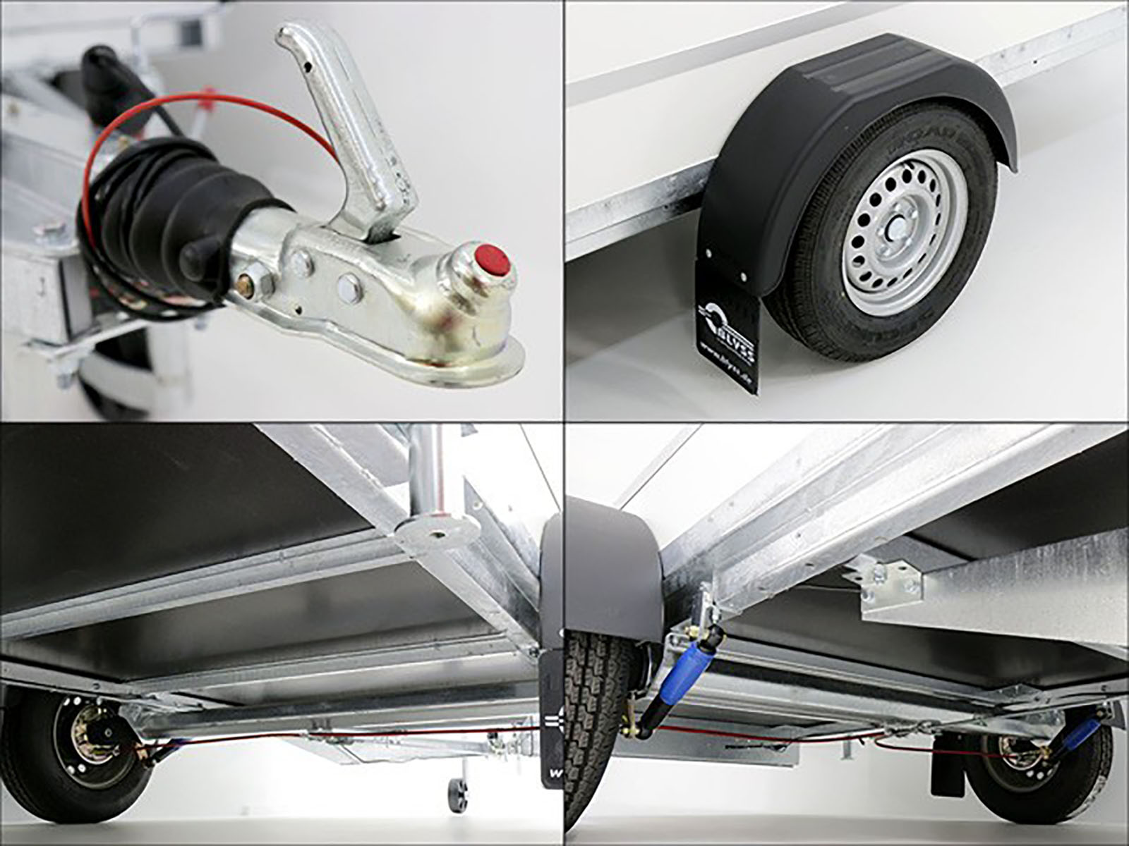 Blyss Kofferanhänger 146x304cm Höhe: 180cm 1,3t | Rampe-Neu – Bild 2