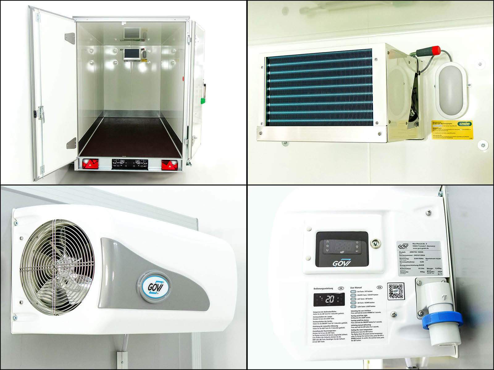 Unsinn Kühlanhänger Cool 6Typ C6 150x300cm Höhe:190cm 2,6t-Neu – Bild 3