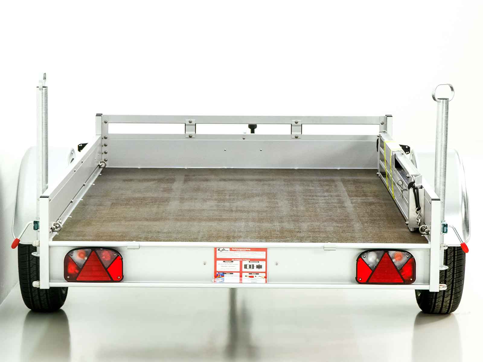 Motorradanhänger 150x250cm 1.3t 2er 100km/h Typ 6.13 M-Neu – Bild 6