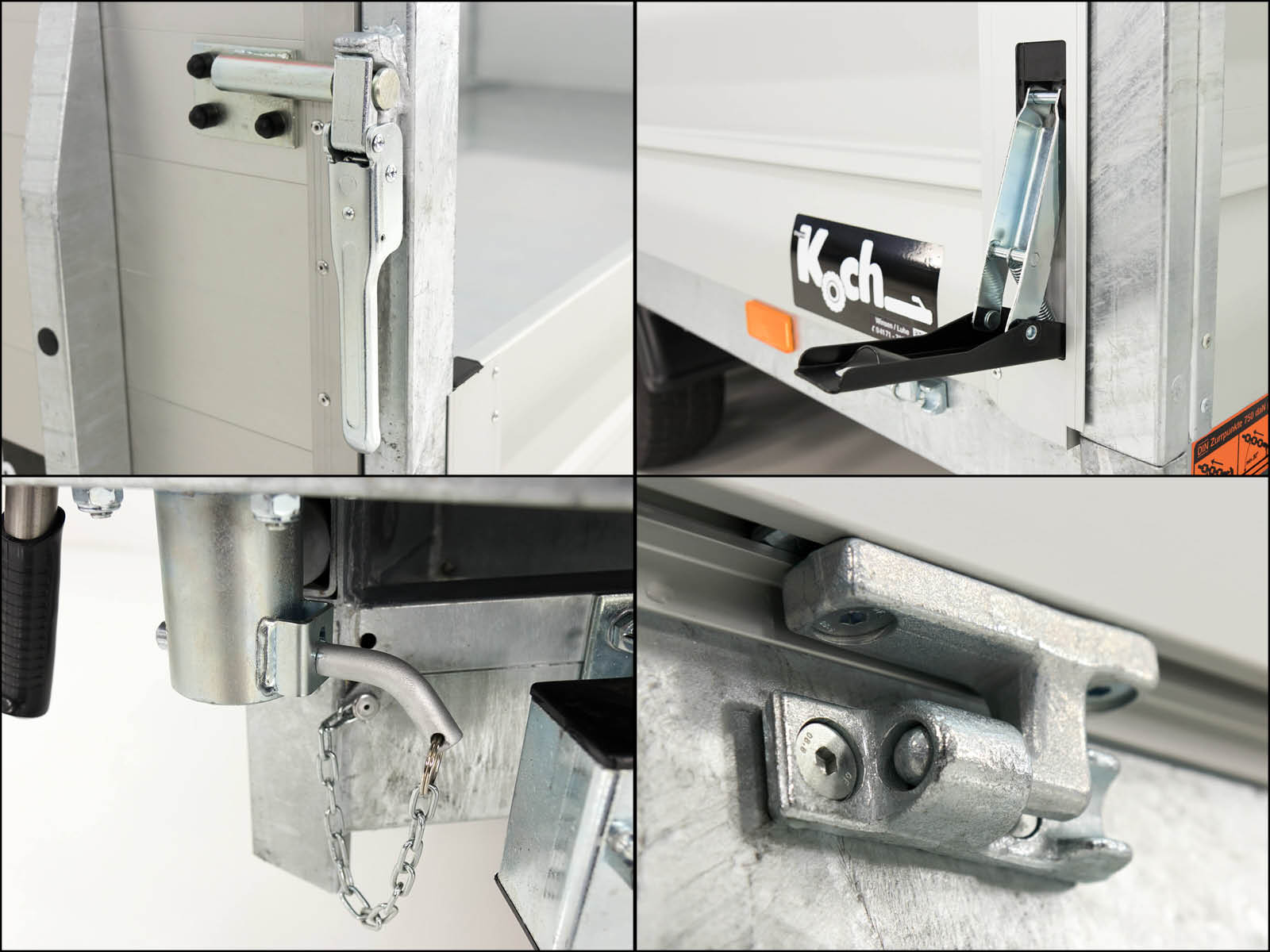 Vezeko Multidreiseitenkipper VMDK35.3 | 185x350cm 3,5t | Ladefläche kippbar | Hochplane 200cm-Neu – Bild 4