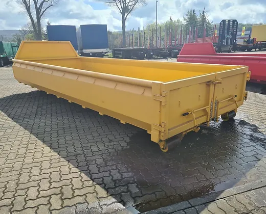 Roll-Off-Container mit gelben Doppelflügeltüren (13 m³)-Neu – Bild 4