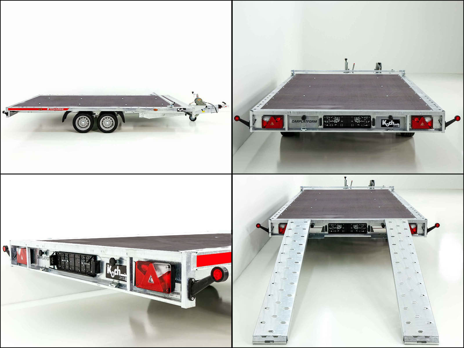 Temared Autotrailer CARLU 4521-S 215x449cm 3,5t-Neu – Bild 5