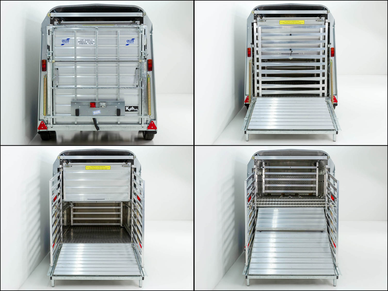 Ifor Williams Viehanhänger TA5 HD 12×6 156×372 cm Höhe: 183 cm 3,5t | Doppelstock-Neu – Bild 2