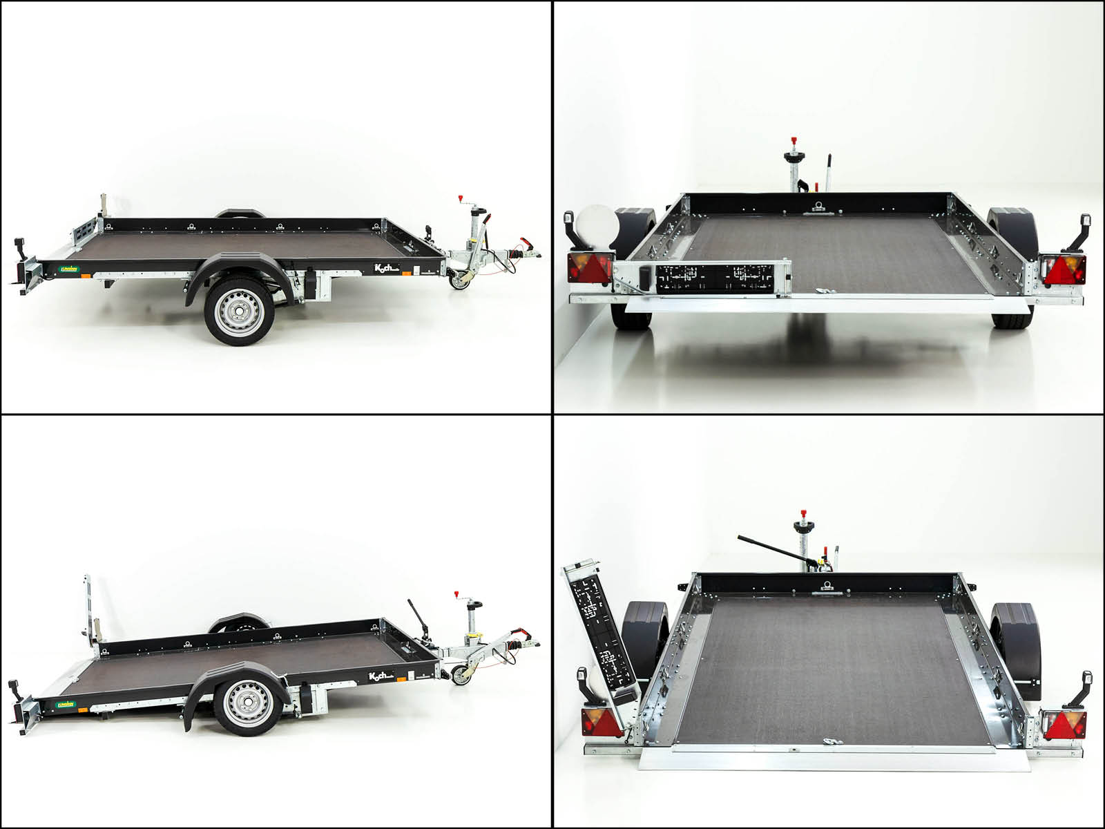 Unsinn Absenkanhänger AS 1426- 155×260 cm 1,4 t-Neu – Bild 2