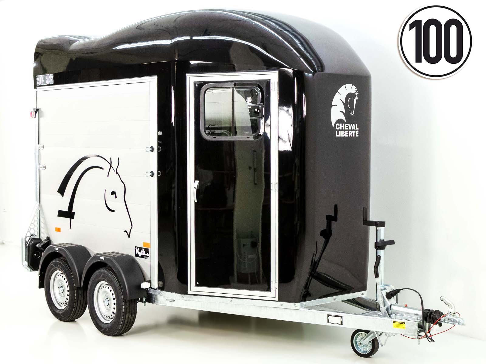 Cheval Liberte Pferdeanhänger GOLD Origins | schwarz-Neu