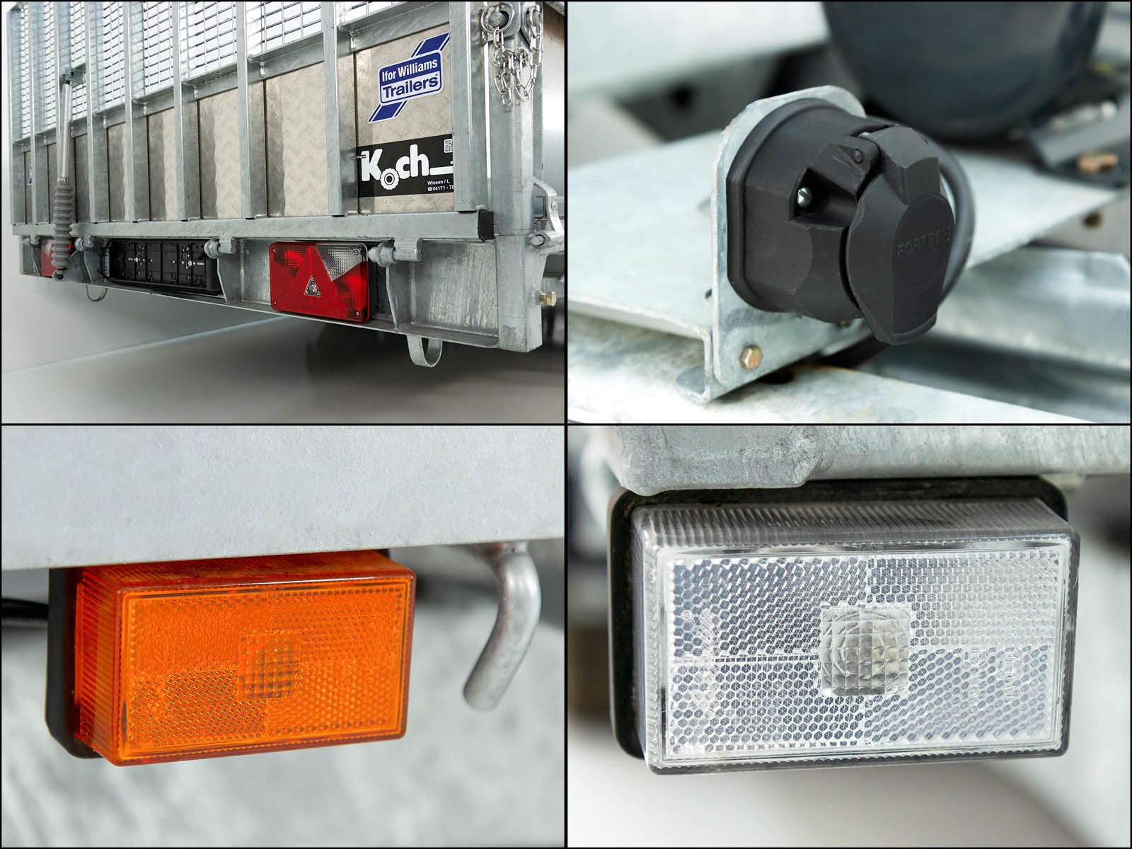 Ifor Williams Hochlader Anhänger kippbar 219×487 cm | 3,5t | Typ: CT167-Neu – Bild 3