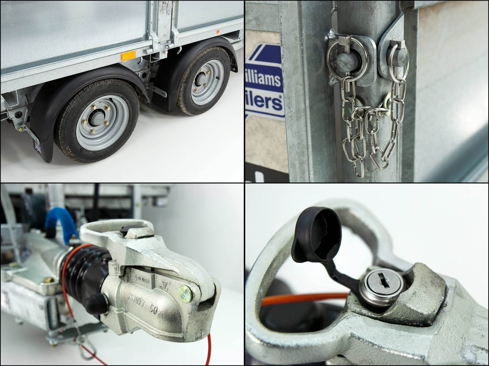 Ifor Williams Hochlader Anhänger kippbar 219×487 cm | 3,5t | Typ: CT167-Neu – Bild 2