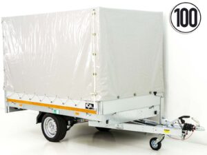 Eduard Hochlader Anhänger 2615 GE | 150×256 cm | 1,35t | Hochplane 160cm-Neu