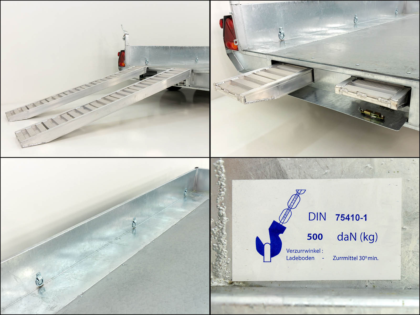 Variant Heckkipper 150x300cm 3,5t | E-PumpeVariant Heckkipper 150x300cm 3,5t | E-Pumpe-Neu – Bild 2