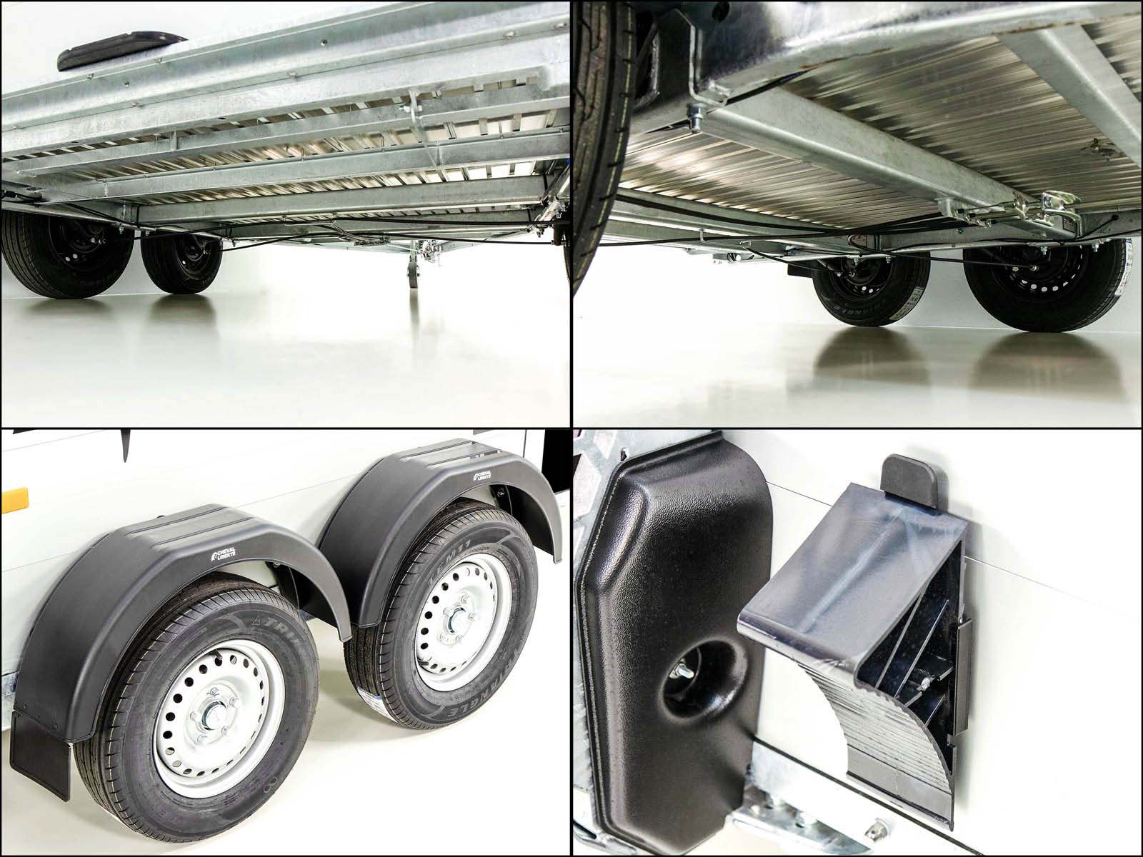 Cheval Liberte Pferdeanhänger GOLD Origins | grau-Neu – Bild 6