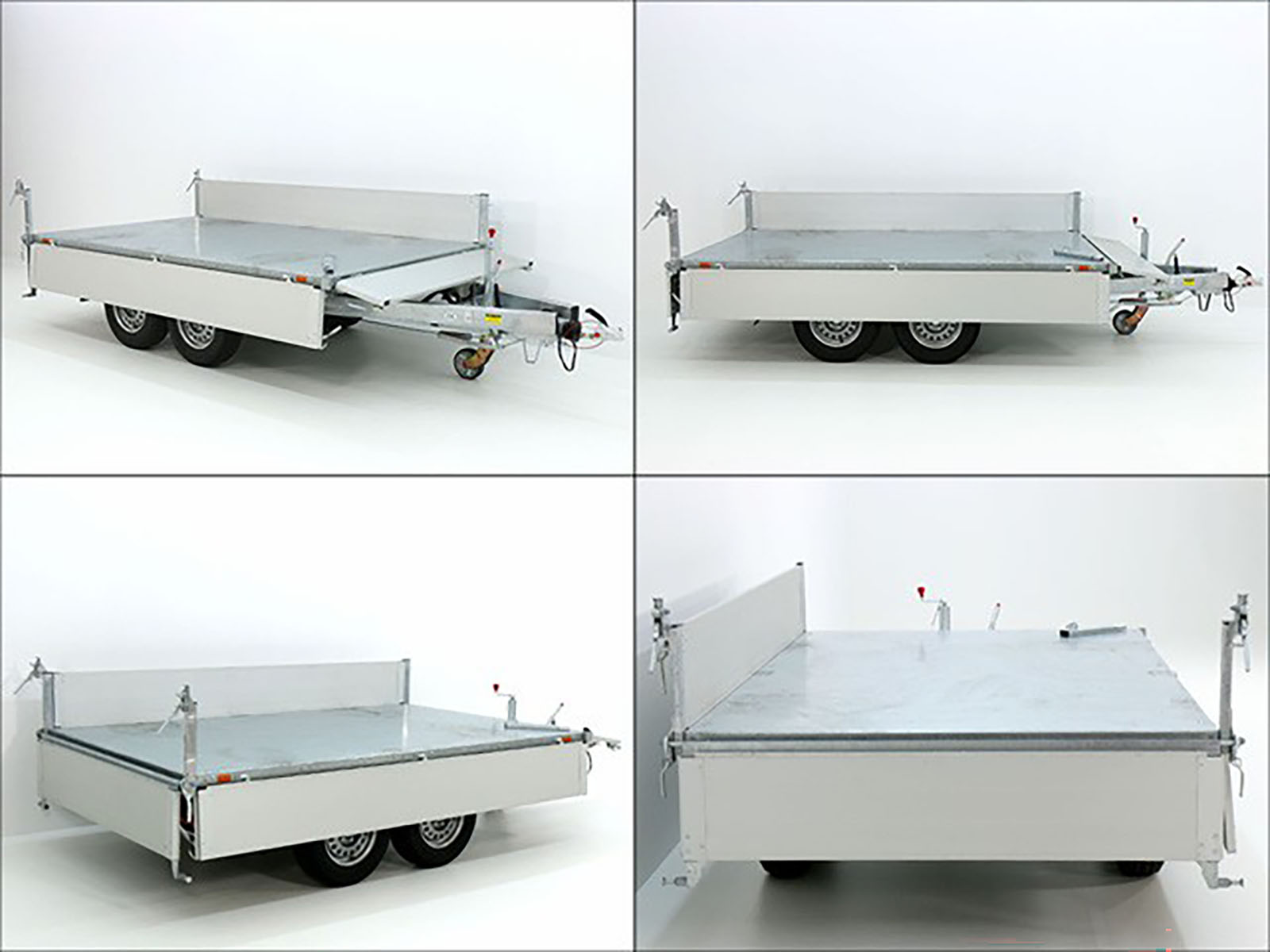 Unsinn Dreiseitenkipper UDK 175x306cm 2,6t | E-Pumpe | Notpumpe-Neu – Bild 2