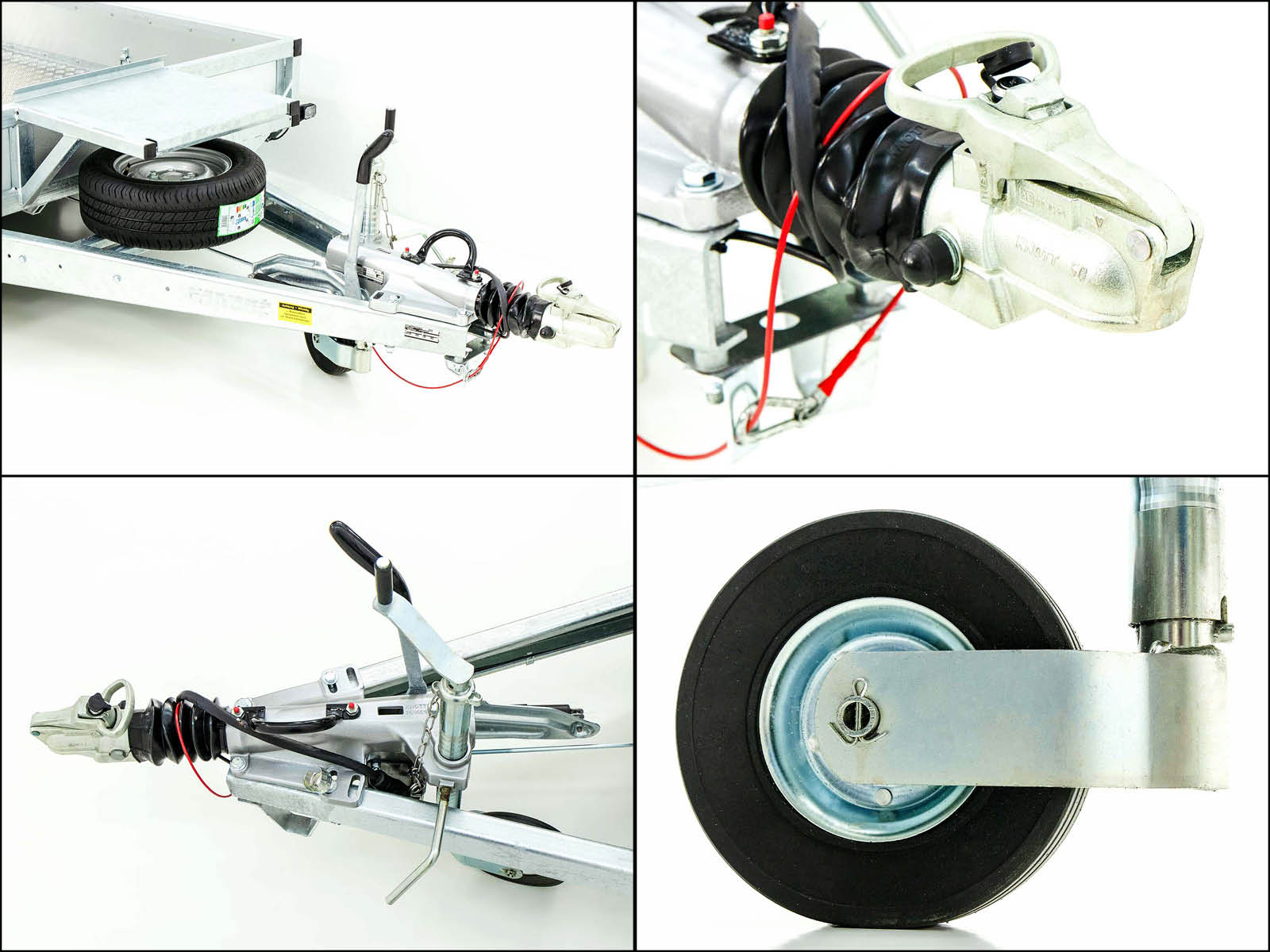 Variant Baumaschinenanhänger Maxi Load 180×400 3,5t | Einzelrampen | Aluboden | Beavertail-Neu – Bild 6