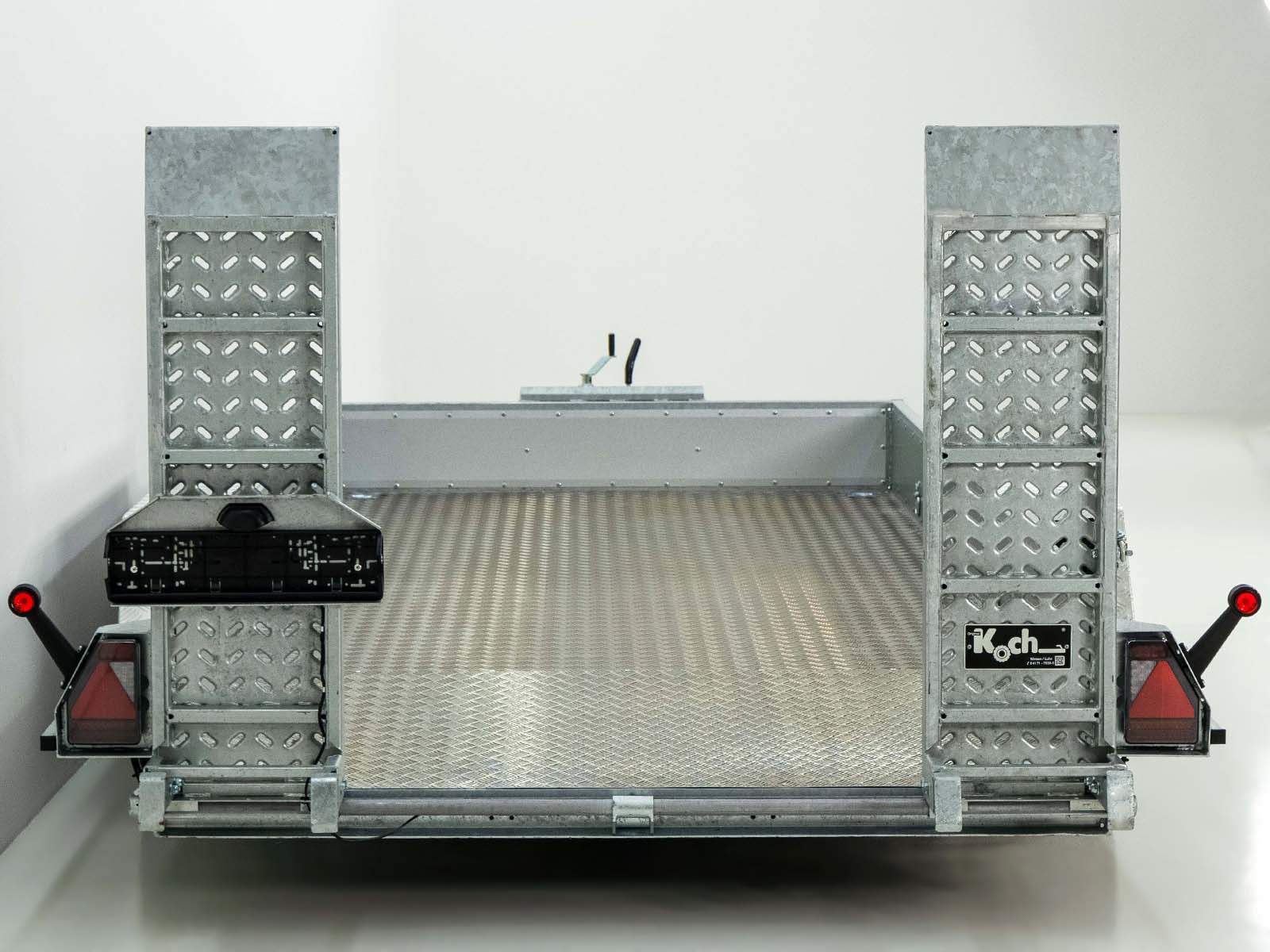 Variant Baumaschinenanhänger Maxi Load 180×400 3,5t | Einzelrampen | Aluboden | Beavertail-Neu – Bild 2