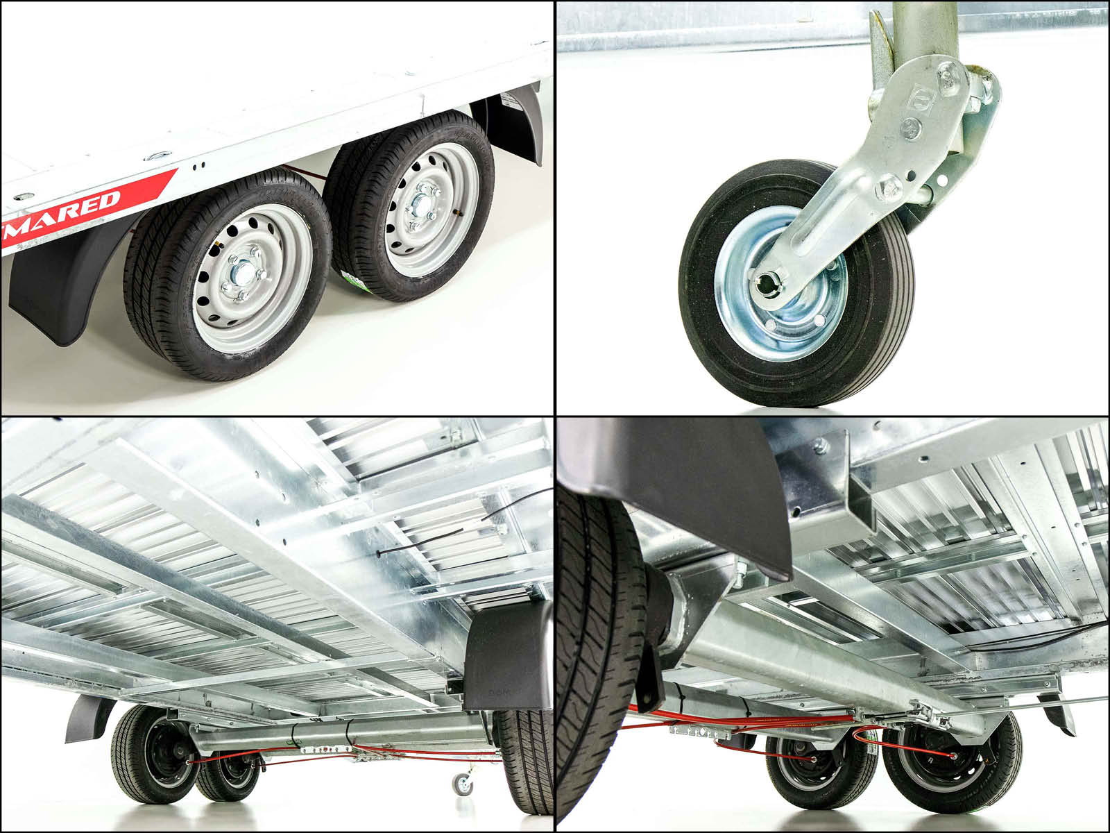 Temared Autotrailer CARLU 5121-Aluboden 210x510cm 3,5t-Neu – Bild 2