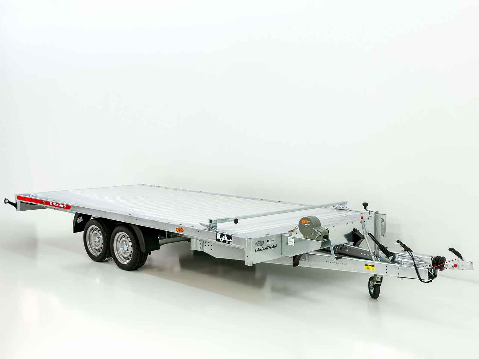 Temared Autotrailer CARLU 5121-Aluboden 210x510cm 3,5t-Neu