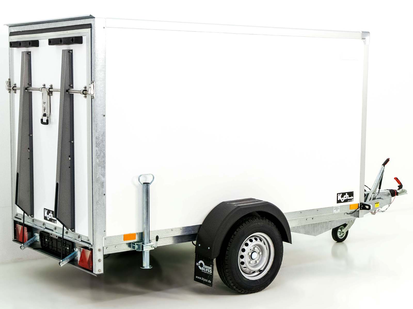 Blyss Kofferanhänger 130x262cm Höhe: 150cm 1,3t | Rampe | SW-Neu – Bild 5