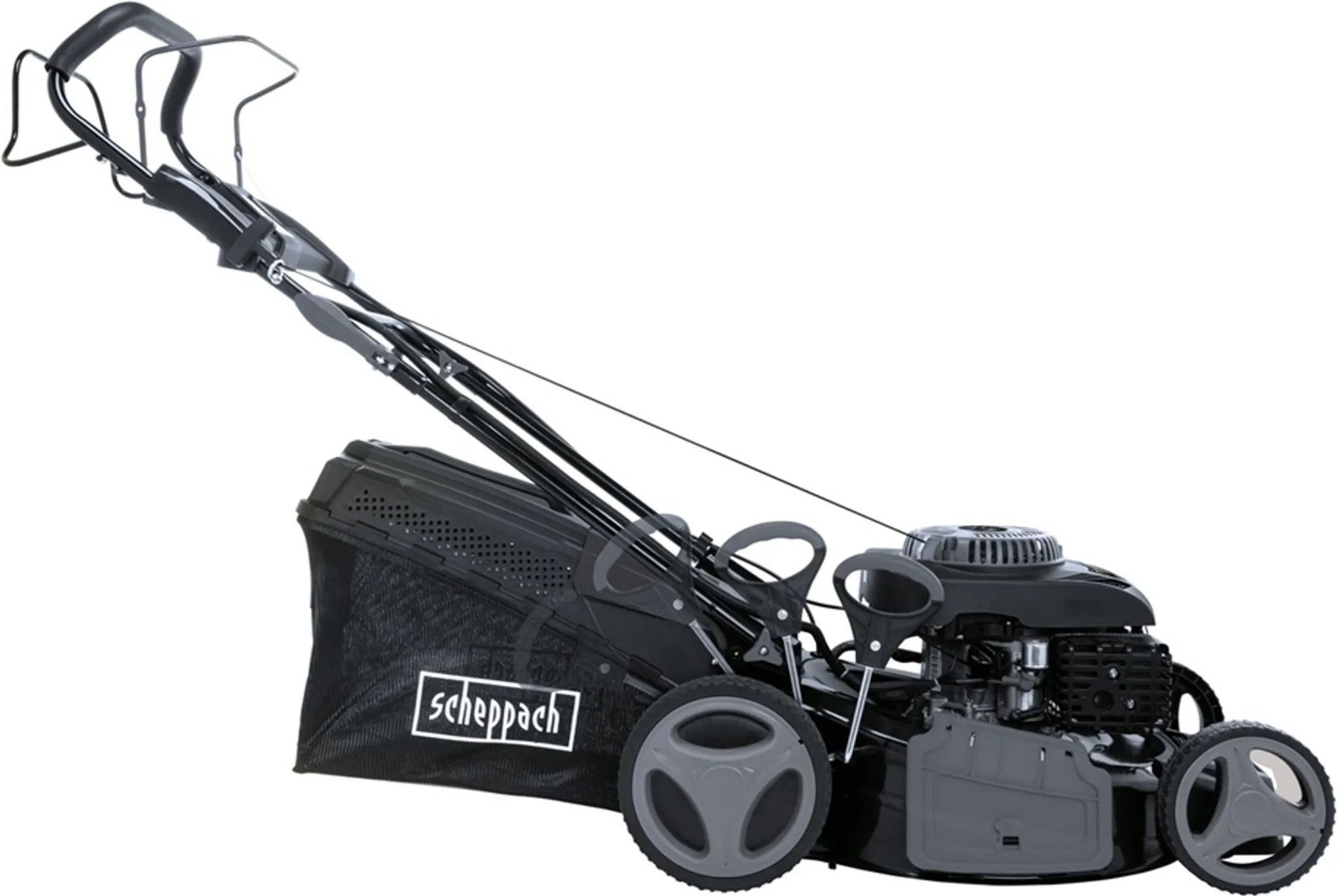 SCHEPPACH Rasenmäher Benzin mit Antrieb und Elektrostart 6PS 53cm 7in1 MS225-53EB – Bild 4