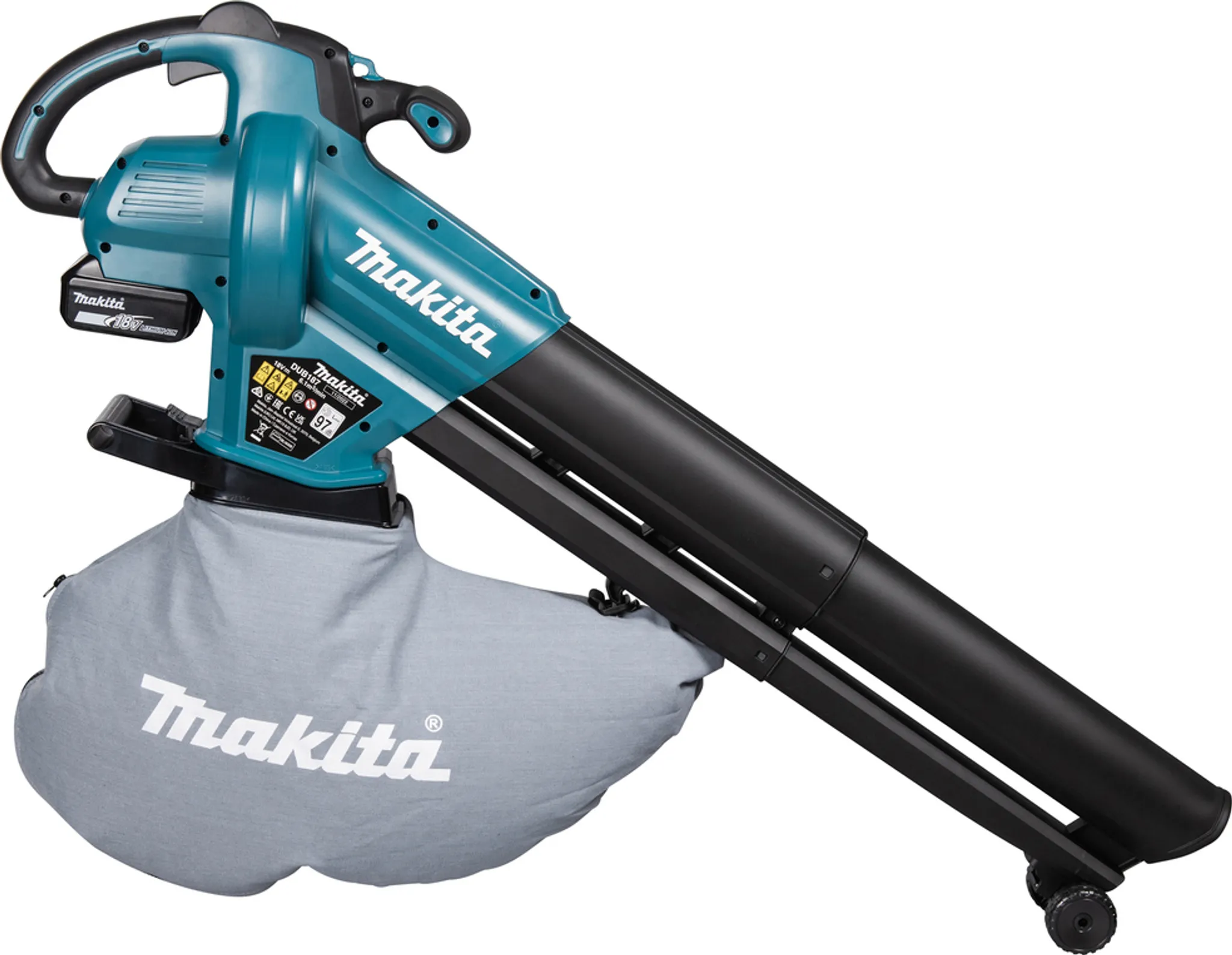 Makita DUB187T001 Akku-Gebläse inkl. Akku & Ladestation – Bild 10