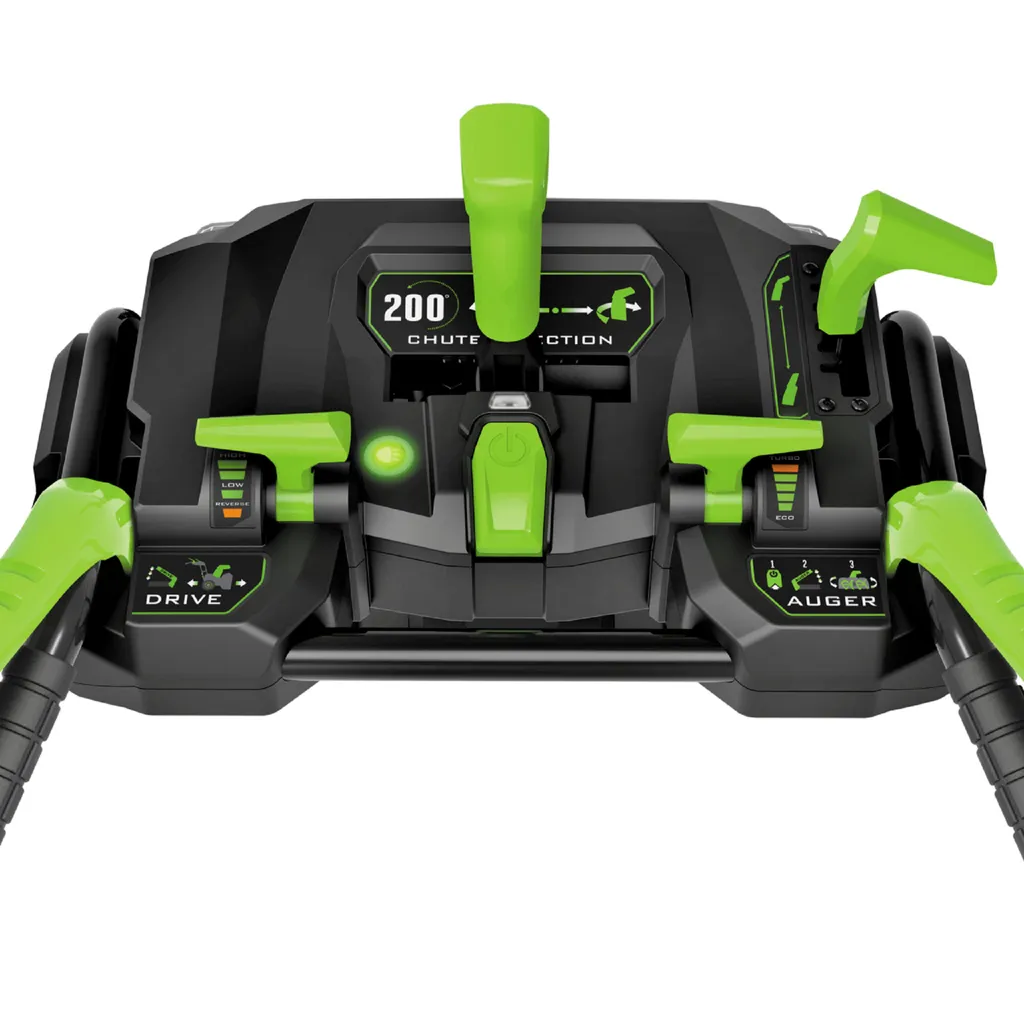 EGO SNT2400E 61 cm zweistufiges Schneefräsen Kit inklusive 2x 7,5Ah Akku & 2x Schnellladegerät