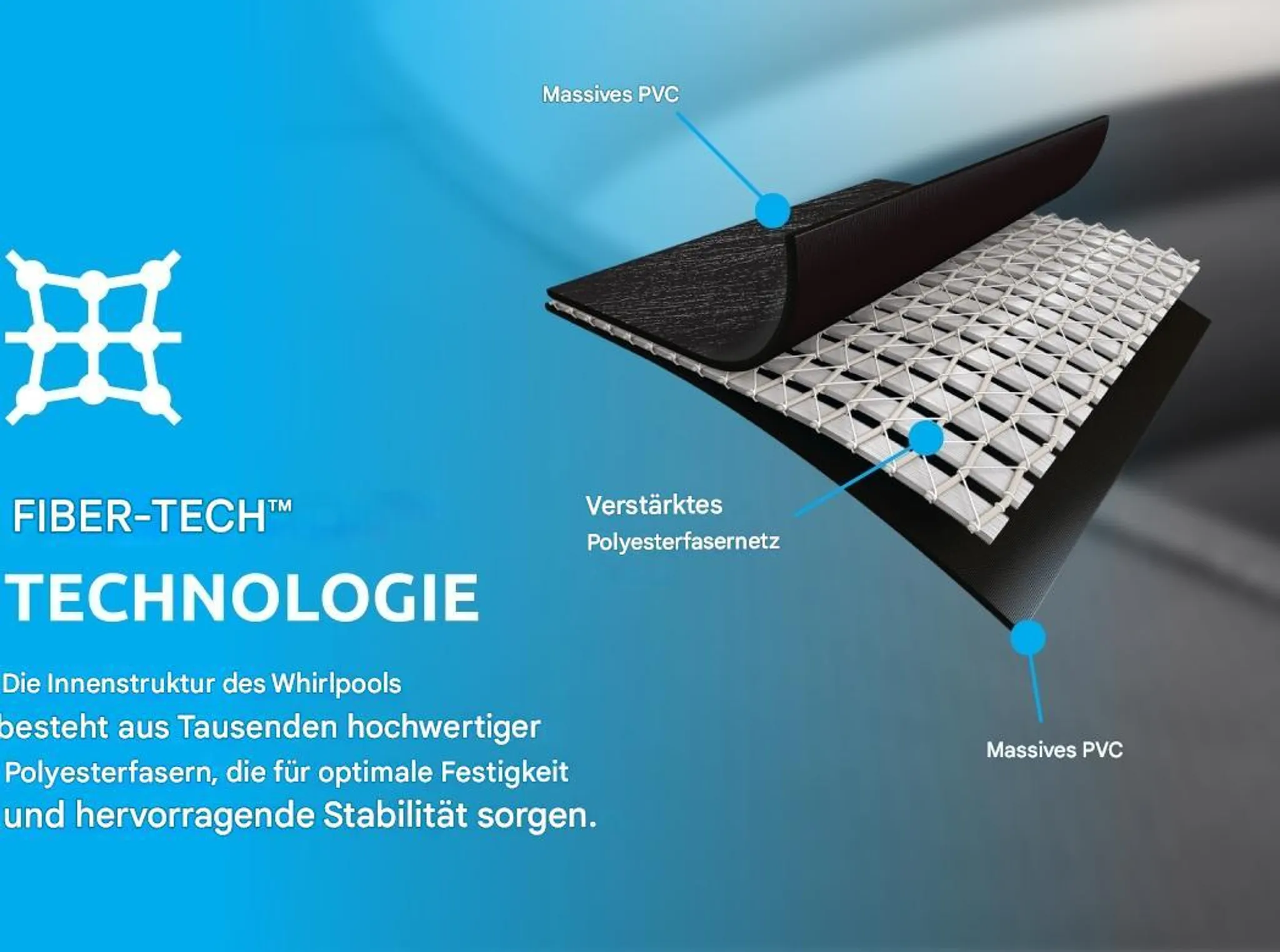 Intex Pure Spa Greystone Deluxe - Bubble Spa für 4 Personen – Bild 6