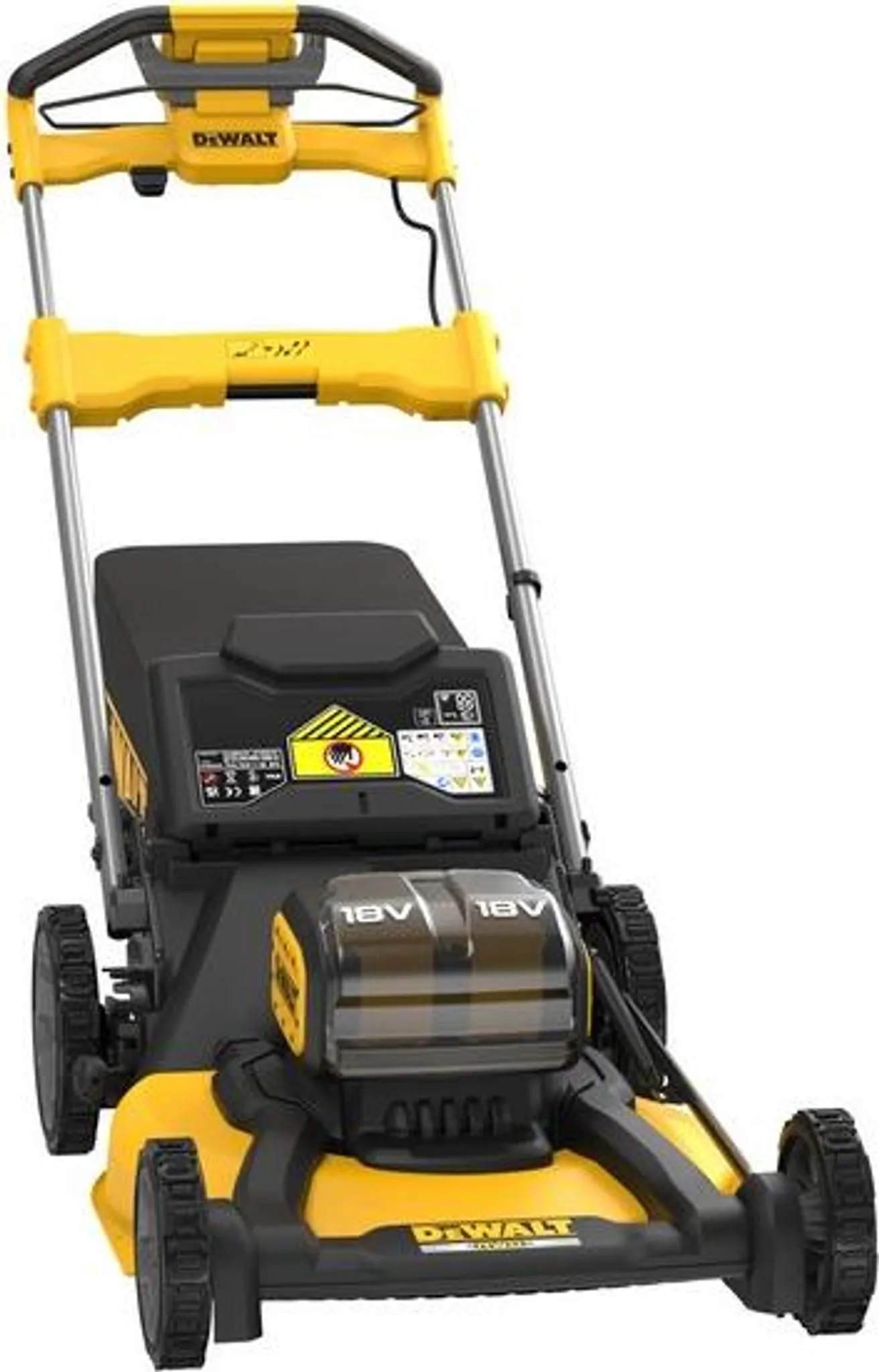 DeWalt DCMWSP156N-XJ 2x18 Volt Akku-Rasenmäher 53 cm, bl, mit hinterem Radantrieb, (ohne Akku & Netzteil) – Bild 8