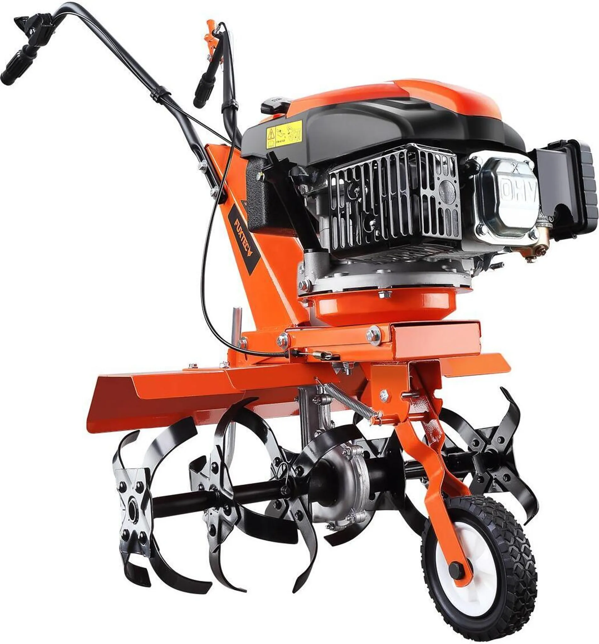 FUXTEC Ackerfräse FX-AF1139-SET - 36-66cm Breite | 4-Takt | 139ccm | 33,6kg | 1,2L | 2,2kw | Easy-Starter