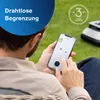 ECOVACS GOAT G1-2000 Mähroboter, intelligente 3D-Hindernisvermeidung, GPS-Navigation, App-Steuerung, leise & effizient, für Gärten bis 2000 m², Silber – Bild 9