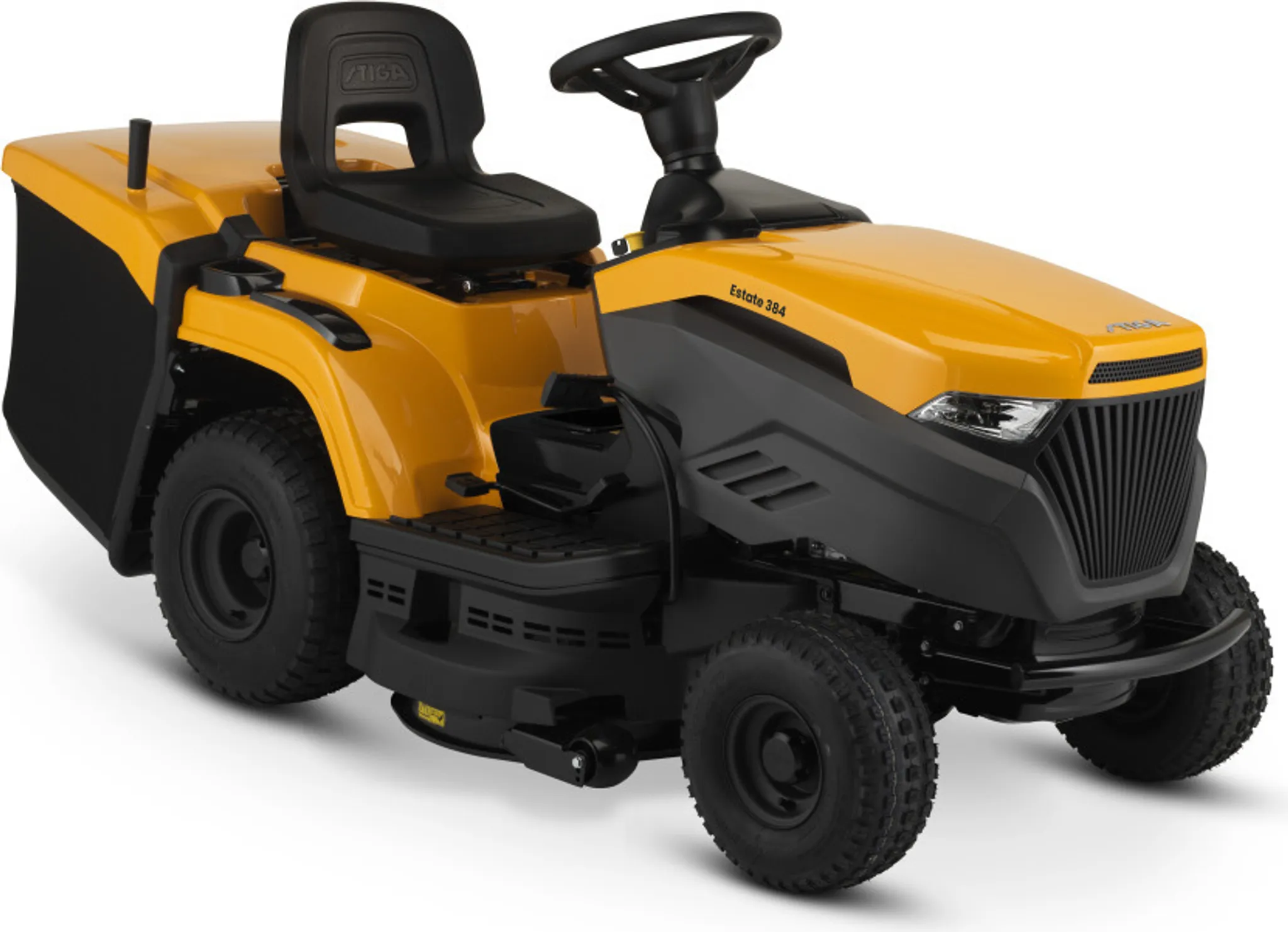 STIGA Rasentraktor Estate 384, 6,8 kW / 9,2 PS, 432 cm³, 84 cm Schnittbreite, Hydrostatgetriebe