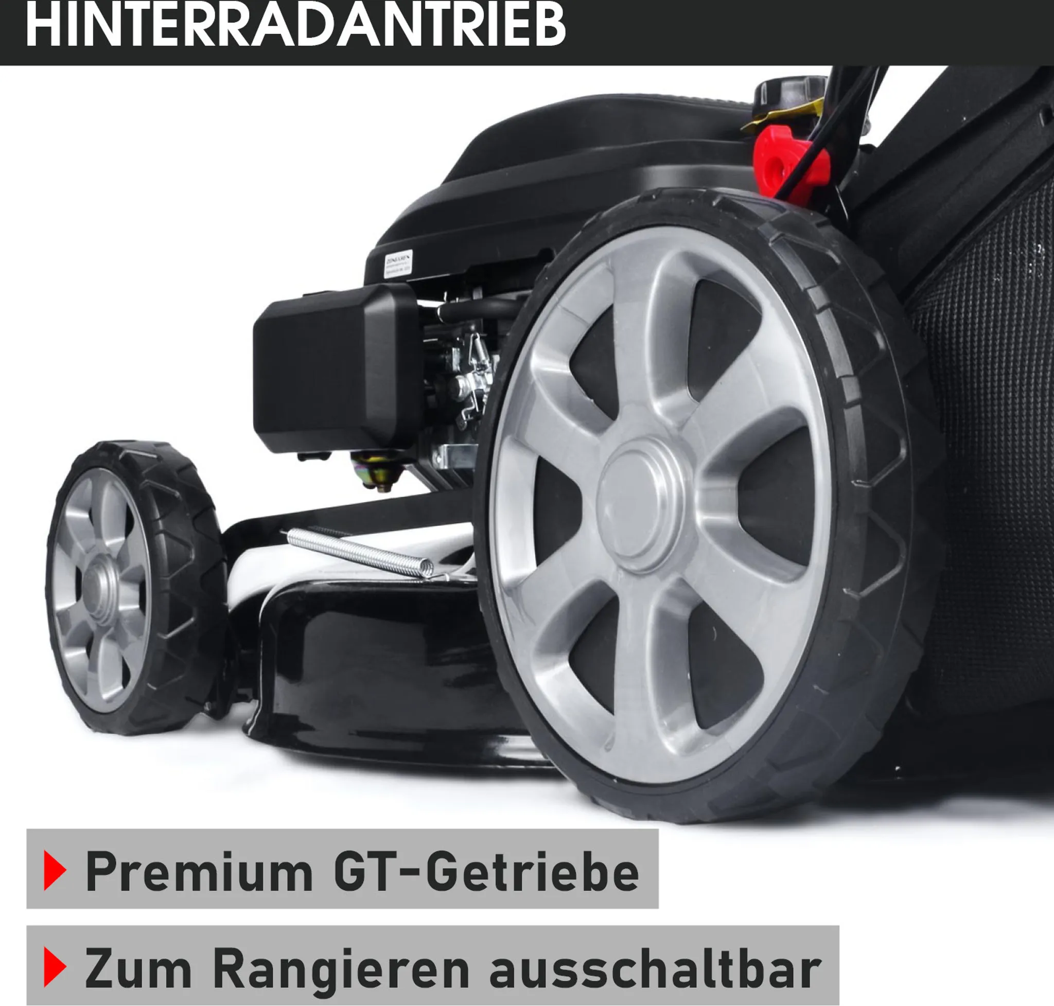 BRAST Benzin Rasenmäher 22224 inkl. Motoröl – Bild 9