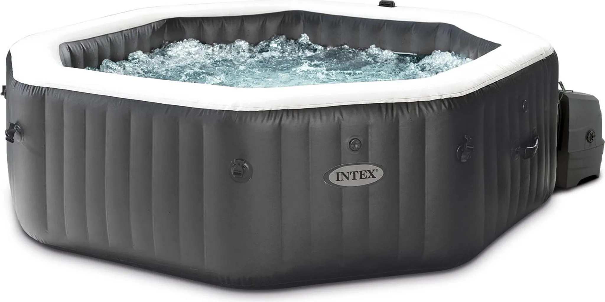 INTEX Whirlpool aufblasbar 4 Personen – Hydromassage – Bild 8