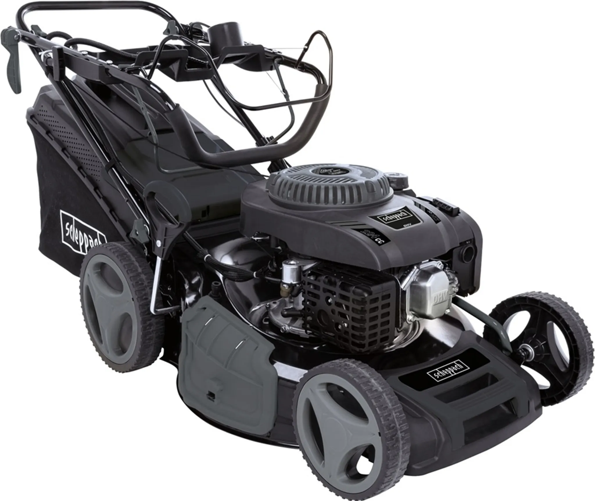 SCHEPPACH Rasenmäher Benzin mit Antrieb und Elektrostart 6PS 53cm 7in1 MS225-53EB – Bild 3